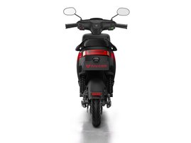 Niu M+ Black with Red Back